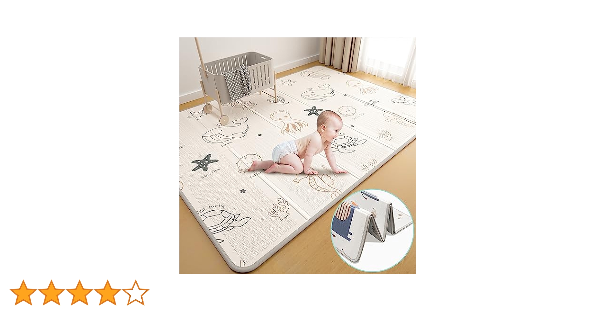ベビープレイマット 折り畳み 180x160x2cm リバーシブル XPE素材 楽天市場】プレイマット 赤ちゃん 道路 ベビーマット 防水 防音